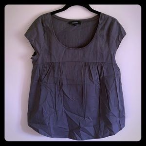 Cotelac dark grey top.  Size 1